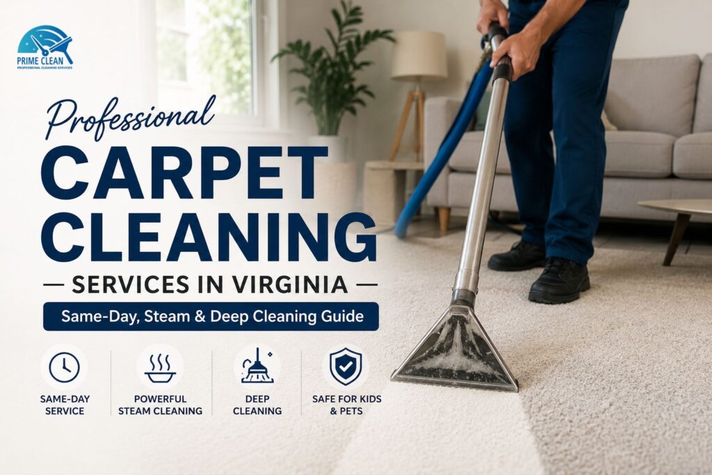 Professional Carpet Cleaning Services in Virginia