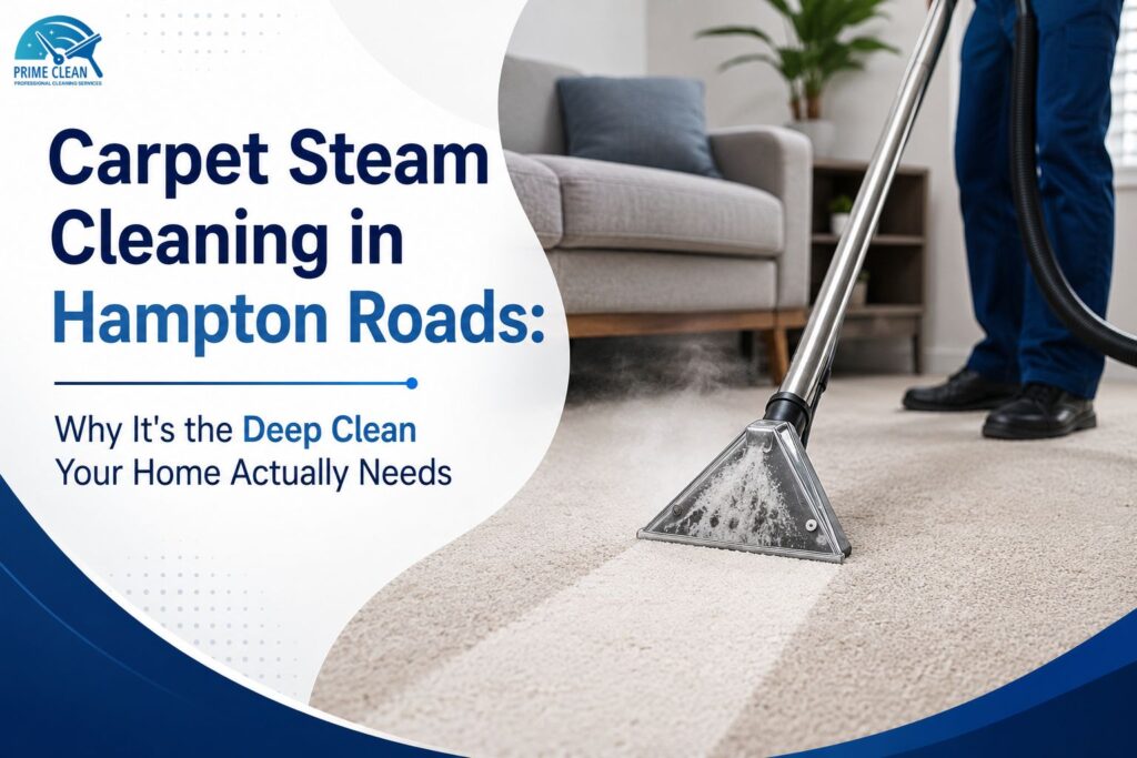Carpet Steam Cleaning in Hampton Roads
