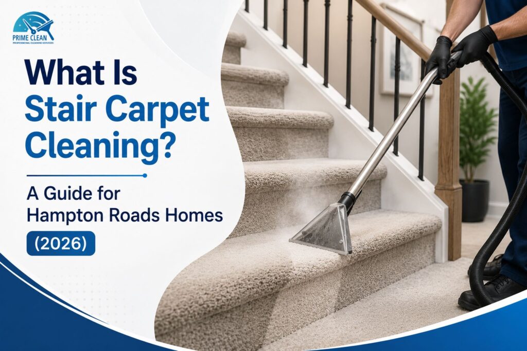 What Is Stair Carpet Cleaning? A Guide for Hampton Roads Homes (2026)